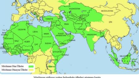 Dünyadaki Tüm Müslüman Ülkeler